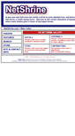 Mobile Screenshot of netshrine.com
